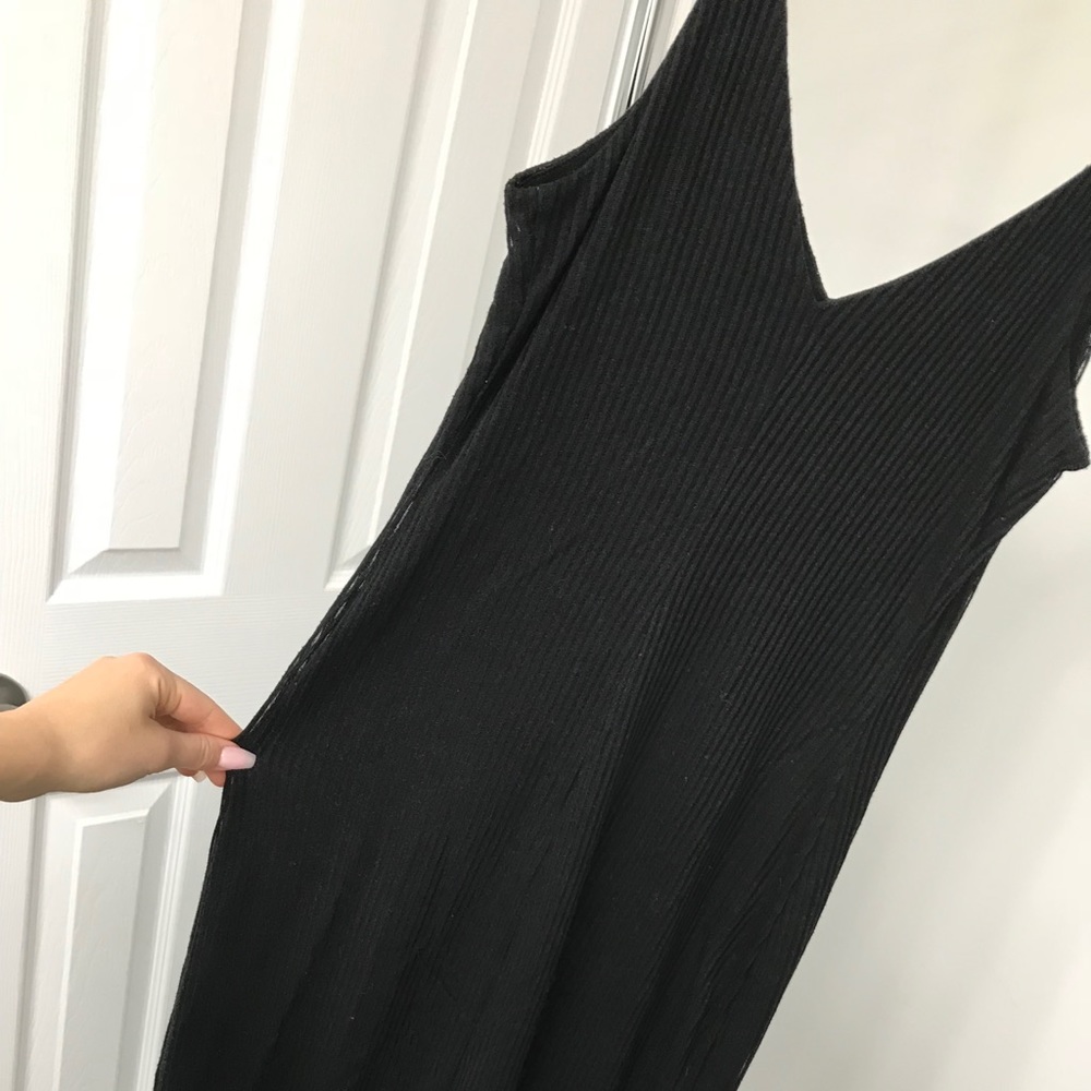 Express Midi Cami Black Dress, size xs